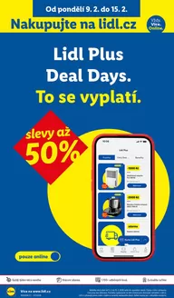 Lidl katalog v Holešov | Lidl Plus Deal Days. To se vyplatí. | 2026-02-05T00:00:00.000Z - 2026-02-15T00:00:00.000Z