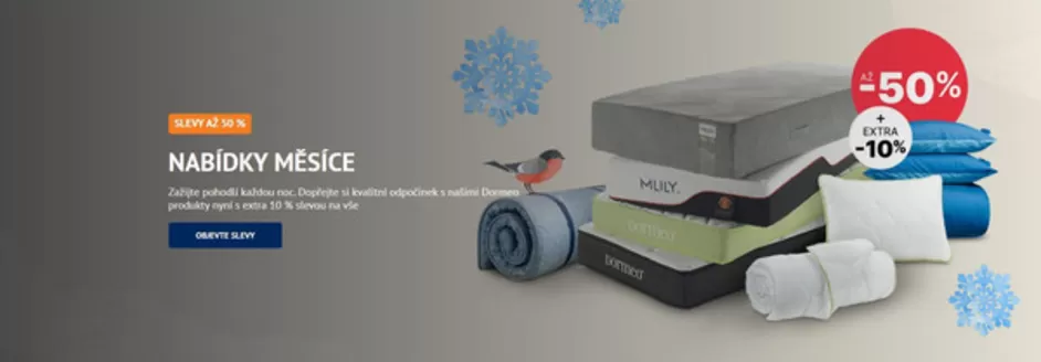 Dormeo katalog v Ostrava | NABÍDKY MĚSÍCE | 2026-02-06T00:00:00.000Z - 2026-02-28T00:00:00.000Z