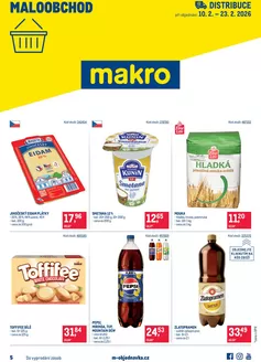 Makro katalog v Plzeň | Maloobchod distribuce | 2026-02-10T00:00:00.000Z - 2026-02-23T00:00:00.000Z