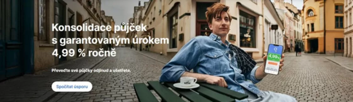 Česká Spořitelna katalog v Vimperk | Konsolidace půjček s garantovaným úrokem 4,99% ročně | 2026-02-10T00:00:00.000Z - 2026-03-05T00:00:00.000Z