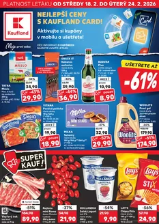 Kaufland katalog v Opava | Aktuální nabídky a slevy | 2026-02-18T00:00:00.000Z - 2026-02-24T00:00:00.000Z