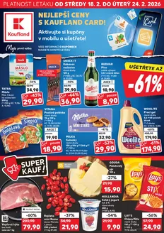 Kaufland katalog | Kaufland leták | 2026-02-18T00:00:00.000Z - 2026-02-24T00:00:00.000Z