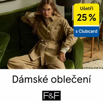 F&F katalog | Ušetři 25% Dámské oblečení | 2026-02-16T00:00:00.000Z - 2026-02-22T00:00:00.000Z