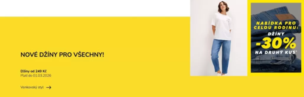 Takko katalog v Jaroměř | NOVÉ DŽÍNY PRO VŠECHNY! | 2026-02-19T00:00:00.000Z - 2026-03-04T00:00:00.000Z