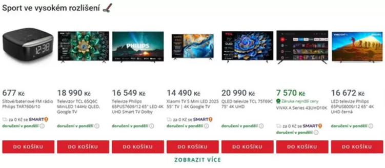 Mall katalog | Sport ve vysokém rozlišení | 2026-02-20T00:00:00.000Z - 2026-03-05T00:00:00.000Z