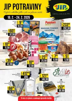 Jip katalog | Aktuální výhodné nabídky a slevy | 2026-02-18T00:00:00.000Z - 2026-02-24T00:00:00.000Z