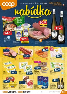 Coop katalog v Teplice | Skvělé slevy na vybrané produkty | 2026-02-25T00:00:00.000Z - 2026-03-10T00:00:00.000Z