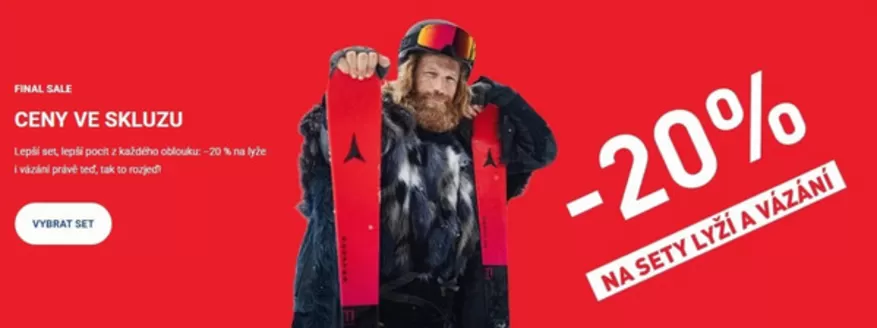 Intersport katalog v Jihlava | Sleva -20% na sety lyží a vázání | 2026-02-25T00:00:00.000Z - 2026-03-10T00:00:00.000Z