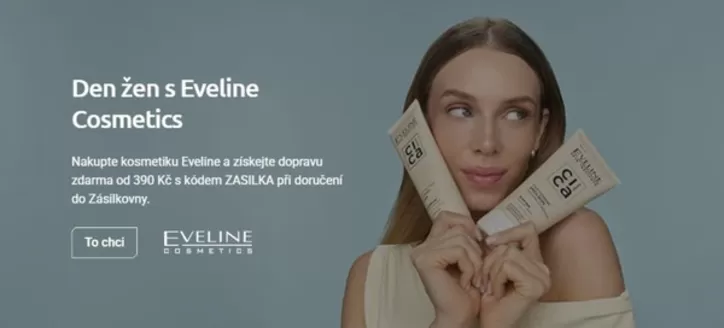 Zásilkovna katalog v Mladá Boleslav | Den žen s Eveline Cosmetics | 2026-03-04T00:00:00.000Z - 2026-03-08T00:00:00.000Z