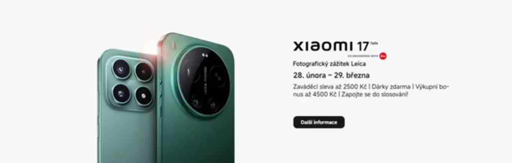 Xiaomi katalog v Praha | Xiaomi leták | 2026-03-05T00:00:00.000Z - 2026-03-29T00:00:00.000Z