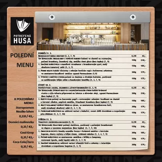 Potrefená Husa katalog | Polední menu | 2026-03-09T00:00:00.000Z - 2026-03-13T00:00:00.000Z