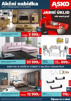 Asko katalog v Votice | ASKO NÁBYTEK - Akční nabídka | 2026-03-12T00:00:00.000Z - 2026-04-01T00:00:00.000Z