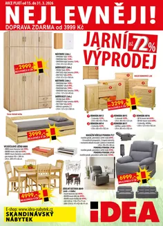 IDEA nábytek katalog | IDEA nábytek Aktuální leták | 2026-03-15T00:00:00.000Z - 2026-03-31T00:00:00.000Z