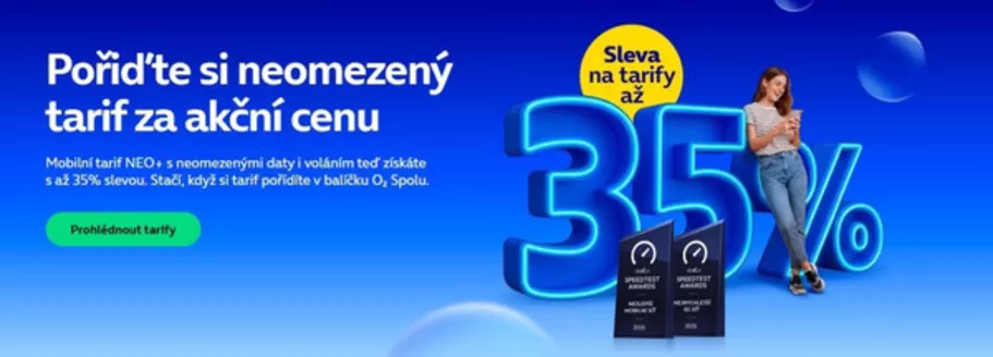 O2 katalog v Plzeň | Pořiďte si neomezený tarif za akční cenu | 2026-03-24T00:00:00.000Z - 2026-04-07T00:00:00.000Z