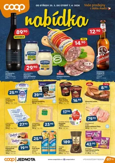Coop katalog v Plzeň | Nové nabídky k objevování | 2026-03-25T00:00:00.000Z - 2026-04-07T00:00:00.000Z