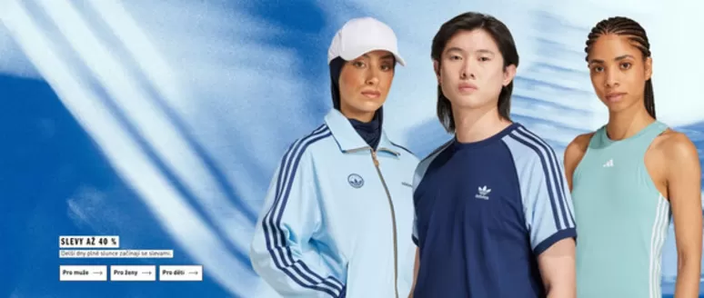 Adidas katalog v Praha | SLEVY AŽ 40 % | 2026-03-25T00:00:00.000Z - 2026-04-07T00:00:00.000Z