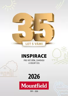 Mountfield katalog | INSPIRACE PRO VÁŠ DŮM, ZAHRADU A VOLNÝ ČAS 2026 | 2026-03-25T00:00:00.000Z - 2026-12-31T00:00:00.000Z