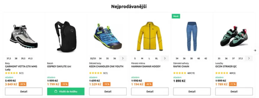 Rock Point katalog v Pelhřimov | Nejprodávanější | 2026-03-27T00:00:00.000Z - 2026-04-05T00:00:00.000Z