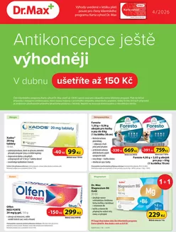 Dr. Max katalog v Blansko | Dr. Max leták | 2026-04-01T00:00:00.000Z - 2026-04-30T00:00:00.000Z