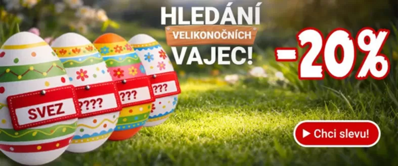 Koberce Breno katalog v Černošice | HLEDÁNÍ VELIKONOČNÍCH VAJEC! | 2026-04-01T00:00:00.000Z - 2026-04-06T00:00:00.000Z