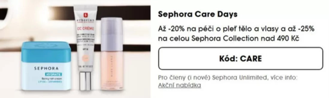 Sephora katalog v Blansko | Sephora Care Days | 2026-04-01T00:00:00.000Z - 2026-04-01T00:00:00.000Z