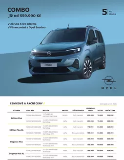 Opel katalog | OPEL COMBO | 2026-04-03T00:00:00.000Z - 2026-06-30T00:00:00.000Z