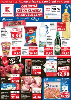 Kaufland katalog v Most | Kaufland leták | 2026-04-08T00:00:00.000Z - 2026-04-14T00:00:00.000Z