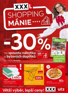XXXLutz katalog v Frýdek-Místek | Sleva 30 na téměř vše | 2026-04-07T00:00:00.000Z - 2026-04-19T00:00:00.000Z
