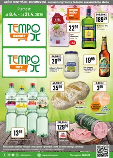 TEMPO katalog v Jaroměř | Leták TEMPO market 8.4. - 21.4.2026 | 2026-04-08T00:00:00.000Z - 2026-04-21T00:00:00.000Z