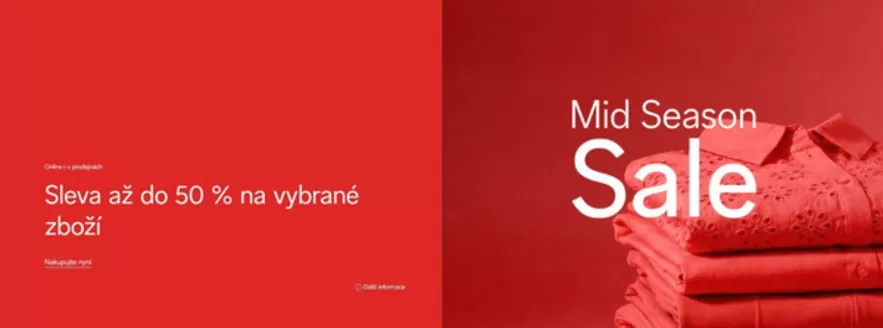 C&A katalog v Most | Mid Season Sale | 2026-04-10T00:00:00.000Z - 2026-04-22T00:00:00.000Z