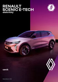 Renault katalog v Černošice | Renault Scenic E-Tech | 2026-04-10T00:00:00.000Z - 2026-04-30T00:00:00.000Z