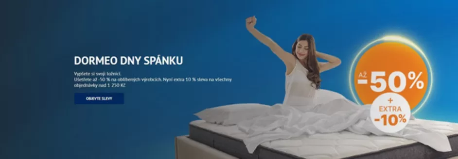 Dormeo katalog v Beroun | DORMEO DNY SPÁNKU | 2026-04-15T00:00:00.000Z - 2026-05-05T00:00:00.000Z