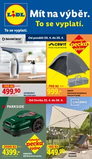 Lidl katalog v Neratovice | 20. 4. - 26. 4. 2026 | 2026-04-20T00:00:00.000Z - 2026-04-26T00:00:00.000Z