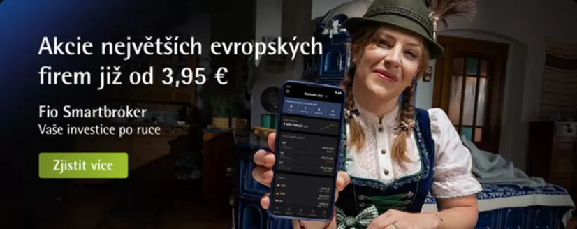 Fio Banka katalog v Sušice | Akcie největších evropských firem již od 3,95 € | 2026-04-16T00:00:00.000Z - 2026-05-31T00:00:00.000Z