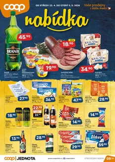 Coop katalog v Česká Třebová | katalog Coop | 2026-04-22T00:00:00.000Z - 2026-05-05T00:00:00.000Z