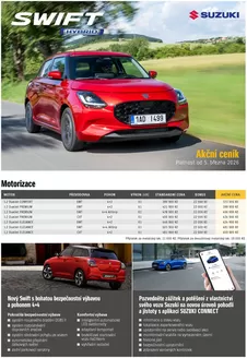 Suzuki katalog v Ostrava | Suzuki SWIFT | 2026-04-23T00:00:00.000Z - 2026-05-07T00:00:00.000Z