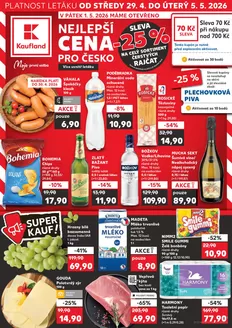 Kaufland katalog v Rakovník | Kaufland leták | 2026-04-29T00:00:00.000Z - 2026-05-05T00:00:00.000Z