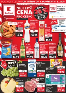 Kaufland katalog v Kroměříž | Kaufland leták | 2026-04-29T00:00:00.000Z - 2026-05-05T00:00:00.000Z
