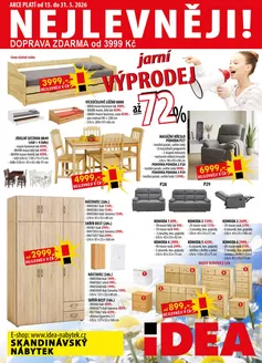 IDEA nábytek katalog | IDEA nábytek Aktuální leták | 2026-05-15T00:00:00.000Z - 2026-05-31T00:00:00.000Z