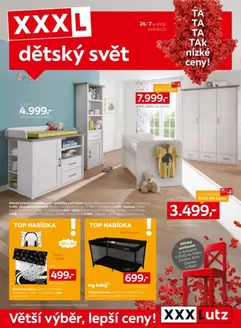 XXXLutz katalog v Most | XXXLDětský svět | 2026-05-18T00:00:00.000Z - 2026-06-14T00:00:00.000Z