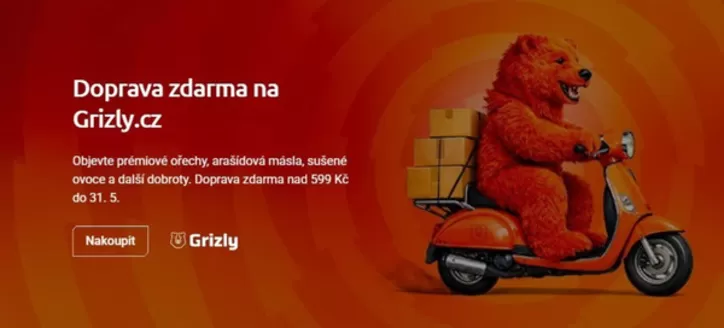 Zásilkovna katalog v Valašské Meziříčí | Doprava zdarma na Grizly.cz | 2026-05-26T00:00:00.000Z - 2026-05-31T00:00:00.000Z