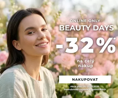 Marionnaud katalog v Mělník | BEAUTY DAYS -32% | 2026-05-28T00:00:00.000Z - 2026-05-31T00:00:00.000Z