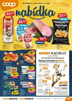 Coop katalog | Top nabídky pro šetrné zákazníky | 2026-06-03T00:00:00.000Z - 2026-06-16T00:00:00.000Z