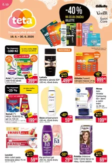 Teta katalog v Písek | Teta leták č. 13 | 2026-06-18T00:00:00.000Z - 2026-06-30T00:00:00.000Z