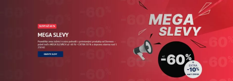 Dormeo katalog | MEGA SLEVY | 2026-06-17T00:00:00.000Z - 2026-06-30T00:00:00.000Z
