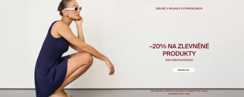 MOHITO katalog v Hradec Králové | -20% NA ZLEVNĚNÉ PRODUKTY | 2026-06-17T00:00:00.000Z - 2026-06-21T00:00:00.000Z