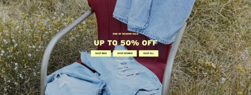 Levi's katalog v Ostrava | END OF SEASON SALE UP TO 50% OFF | 2026-06-19T00:00:00.000Z - 2026-07-02T00:00:00.000Z