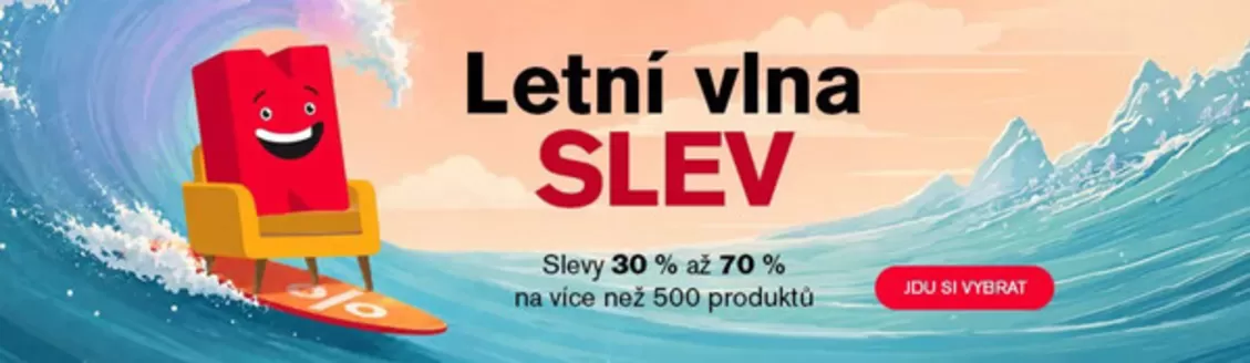 Nejlevnejsinabytek katalog v Praha | Letní vina SLEV | 2026-06-22T00:00:00.000Z - 2026-07-05T00:00:00.000Z