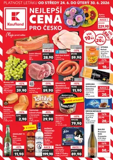 Kaufland katalog v Mnichovo Hradiště | Kaufland leták | 2026-06-24T00:00:00.000Z - 2026-06-30T00:00:00.000Z