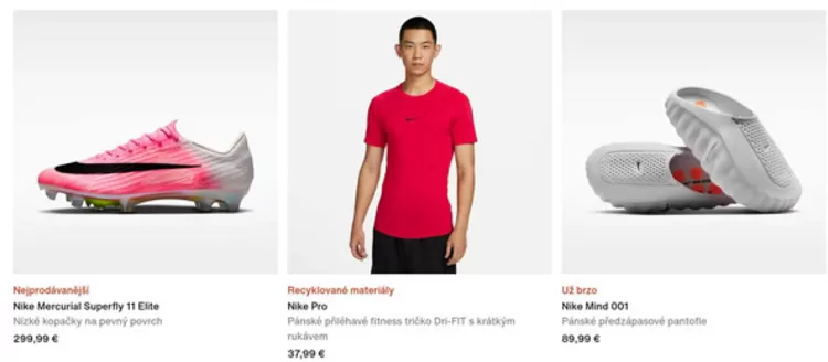 Nike katalog v Mnichovo Hradiště | Nike leták | 2026-06-24T00:00:00.000Z - 2026-07-06T00:00:00.000Z